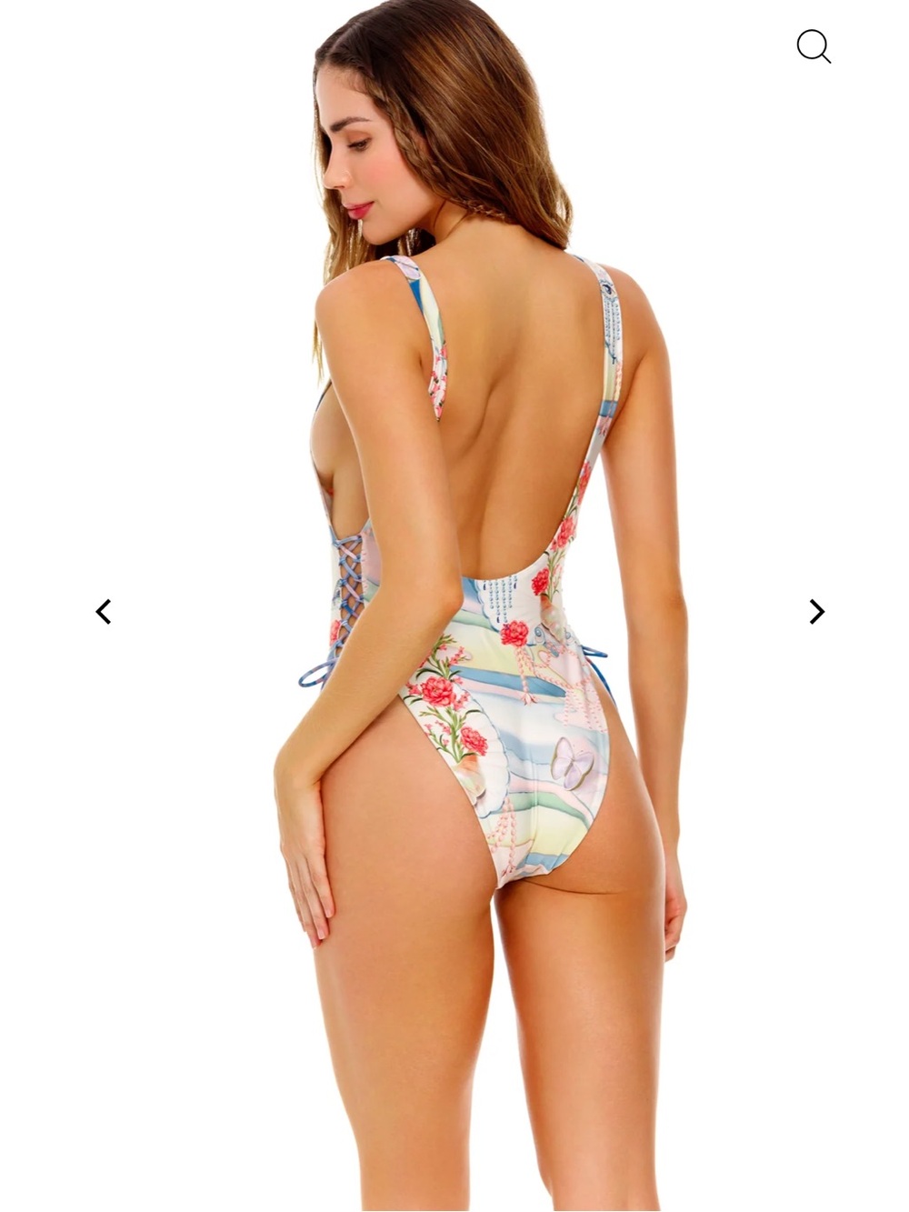 NWT AGUA BENDITA Nácar Tribeca One Piece Swimsuit - Picture 5 of 12